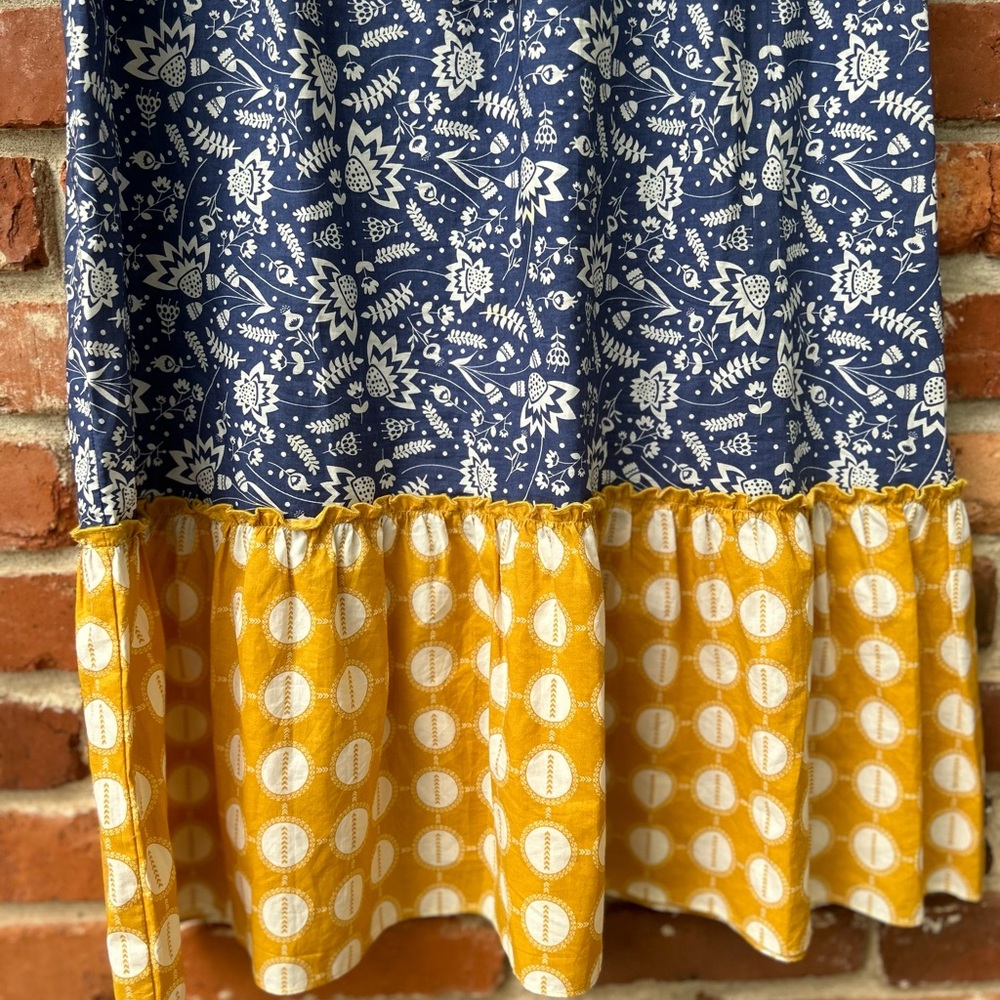 Matilda Jane Blue Ridge Ruffle Midi Dress M - Picture 6 of 10